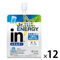 inゼリー（インゼリー） ジュニアエネルギー サイダー 　 1セット（1個（180g）×12）　ブドウ糖　成長期に　栄養機能食品
