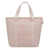 保冷ランチバッグ 7L ピンクグレージュRFF-0071DS PGG 1個 ディズニー トートバッグタイプ 4層断熱構造 サーモス