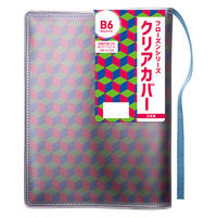 TTC フローズン クリアカバー B6 スモーク×ブルー 608745 1個（直送品）