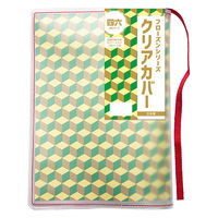 TTC フローズン クリアカバー 四六判 クリア×レッド 608776 1個（直送品）