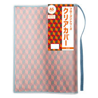 TTC フローズン クリアカバー A5 クリア×ブルー 608868 1個（直送品）