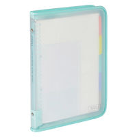 マルマン B5 バインダー ジップル ミント F619-53 1セット(2個)（直送品）