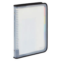 マルマン B5 バインダー ジップル ブラック F619-05 1セット(2個)（直送品）