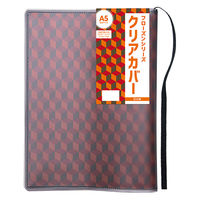 TTC フローズン クリアカバー A5 スモーク×ブラック 608912 1個（直送品）