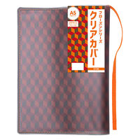 TTC フローズン クリアカバー A5 スモーク×オレンジ 608929 1個（直送品）