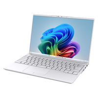 富士通 14インチ ノートパソコン FMV Note U UQ-L1 シルバーホワイト FMVUQSL1WA 1台（直送品）