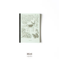 大栗紙工 大栗 OGUNO きらきら 箔押し 大人のデザインノート 鹿 B6 MND3.1-B6HMN 1冊（直送品）