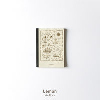 大栗紙工 大栗 OGUNO きらきら 箔押し 大人のデザインノート 地図 A6 MND3.3-A6HLM 1冊（直送品）