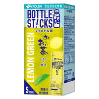伊藤園 さらさらとける BOTTLE de STICKS おーいお茶 LEMON GREEN 1個(5本入) インスタント