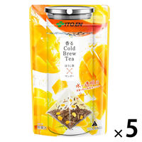 伊藤園 香る Cold Brew Tea ほうじ茶×マンゴー 1セット(5バッグ入×5) ティーバッグ