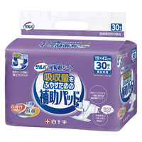 【大人用おむつ/汎用パッド】白十字 サルバ尿吸収シート男女共用 1パック（30枚入）