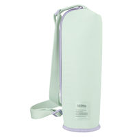 マイボトルポーチ 約500ml用 ミント APQ-500 MNT 1個 洗濯機可 保冷バッグ 保冷ポーチ ループ付 サーモス