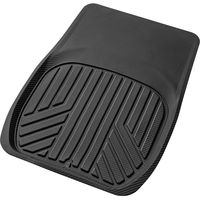 BONFORM バケットマット 3Dカーボンアロー 480×680mm ブラック フロント1枚 6489-01BK 1個（直送品）