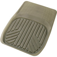 BONFORM バケットマット 3Dカーボンアロー 480×680mm スモーク フロント1枚 6489-01SM 1個（直送品）