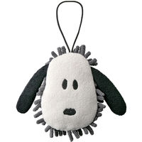 BONFORM 車内クリーナー マイクロファイバー ファンシー もふもふスヌーピー ホワイト 7438-39WH 1個（直送品）