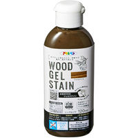 アサヒペン 水性WOODジェルステイン 120ml ウォルナット 1個（直送品）