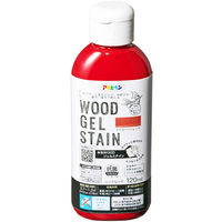 アサヒペン 水性WOODジェルステイン 120ml ストロベリーレッド 1個（直送品）
