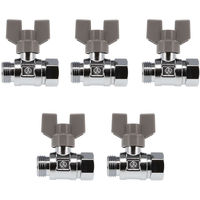 カクダイ ボールバルブ 呼13 5個 GA-EE008 1セット(5個入)（直送品）