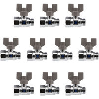 カクダイ ボールバルブ 呼13 10個 GA-EE010 1セット(10個入)（直送品）