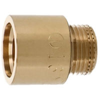 カクダイ 厚口給水ソケット 22.5ミリ GA-JE043 1個（直送品）