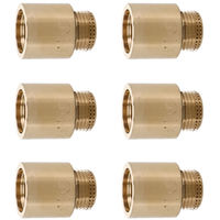 カクダイ 厚口給水ソケット 25ミリ 6個 GA-JE075 1セット(6個入)（直送品）