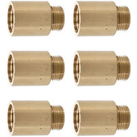 カクダイ 厚口給水ソケット 30ミリ 6個 GA-JE076 1セット(6個入)（直送品）