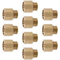 カクダイ 厚口給水ソケット20ミリ 10個 GA-JE078 1セット(10個入)（直送品）