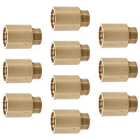 カクダイ 厚口給水ソケット30ミリ 10個 GA-JE080 1セット(10個入)（直送品）