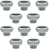 カクダイ 給湯器用ニップル 10個 GA-JE082 1セット(10個入)（直送品）