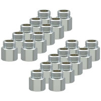 カクダイ 継足しニップル 10ミリ 20個 GA-JE087 1セット(20個入)（直送品）