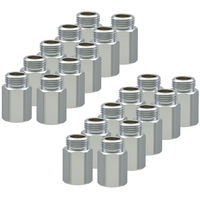 カクダイ 継足しニップル 20ミリ 20個 GA-JE091 1セット(20個入)（直送品）