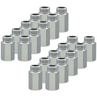 カクダイ 継足しニップル 25ミリ 20個 GA-JE093 1セット(20個入)（直送品）