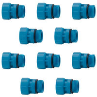 カクダイ キャップラグ 青 10個 GA-JL020 1セット(10個入)（直送品）