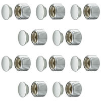 カクダイ 給水プラグ 呼13用 10個 GA-JL022 1セット(10個入)（直送品）