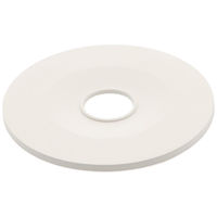 カクダイ ゴムプレート 50×12 ホワイト GA-KB083 1個（直送品）