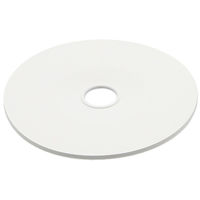 カクダイ ゴムプレート 80×13.5 ホワイト GA-KB087 1個（直送品）