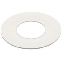 カクダイ ゴムプレート 90×43 ホワイト GA-KB092 1個（直送品）