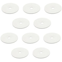 カクダイ ゴムプレート80×13.5白10個 GA-KB100 1セット(10個入)（直送品）