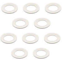 カクダイ ゴムプレート 44×26 白10個 GA-KB108 1セット(10個入)（直送品）