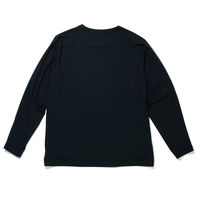 おたふく手袋 BT ゆったりストレッチ冷感 ロングスリーブ クルーネックシャツ ブラック Sサイズ JW-742 1枚（直送品）