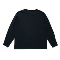 おたふく手袋 BT ゆったりストレッチ冷感 ロングスリーブ ハーフジップ クルーネックシャツ ブラック Sサイズ JW-743 1枚（直送品）