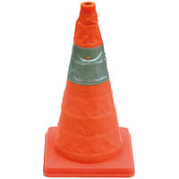 トーグ安全工業 伸縮コーン PCK-45R 1本（直送品）