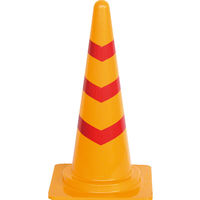 トーグ安全工業 ソフトスコッチコーン(反射3段巻き) SC-70ER 1本（直送品）