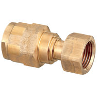 オンダ製作所 WJ18型 ナット付アダプター 青銅製 WJ18A-2020C-S 1個（直送品）