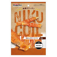 ドギーマン 肉巻きキッチン 芯なしチキンコイル 10本 1袋ドッグフード 犬用 おやつ