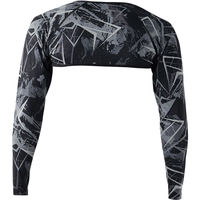 おたふく手袋 BT冷感パワーストレッチ シュラグ(一体型アームカバー) カモフラxブラック Sサイズ JW-636 1枚（直送品）