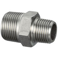 オンダ製作所 SMRN型 ステンレス異径六角ニップル SUS316 SMRN-0806 1個（直送品）