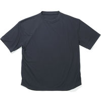 おたふく手袋 汗染み軽減 オーバーサイズ5分袖 クールTシャツ チャコール Sサイズ FB-710 1枚（直送品）