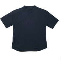 おたふく手袋 汗染み軽減 オーバーサイズ5分袖 クールTシャツ ダークネイビー Sサイズ FB-710 1枚（直送品）