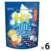 暑さ対策 塩分チャージ 塩ラムネ 50g 1セット（1個×6）